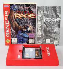 Primal Rage Sega Genesis Complete CIB! Authentic! Very Good Condition! NICE!