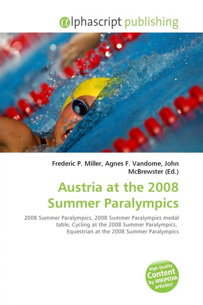 Frederic P. Miller (U. A.) | Austria At The 2008 Summer Paralympics | Buch-image