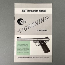 Amt Owners Manual Lightning Lightening .22lr Auto Pistol Instruction Diagram