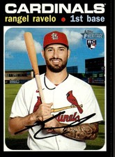 2020 Topps Heritage Rangel Ravelo Rookie St. Louis Cardinals #525