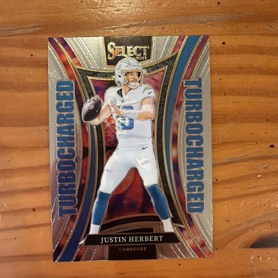 2024 Panini-Select Football Justin Herbert Turbocharged #9