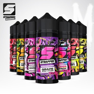 Strapped Overdosed - Longfill Aroma 10ml in 120ml 4ml in 60ml Liquidflasche