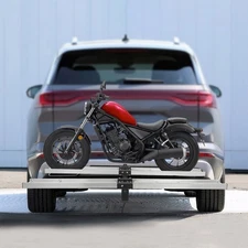 Motorcycle Carrier, Aluminum Hitch Carrier for Dirt Bikes, Motorcycle Bracket