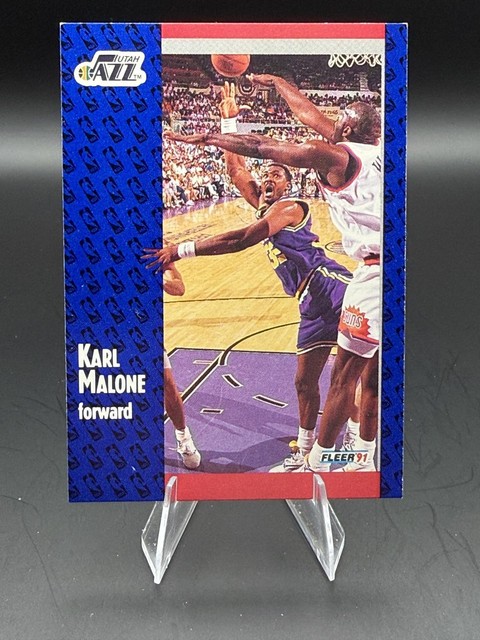 1991-92 Fleer #201 Karl Malone