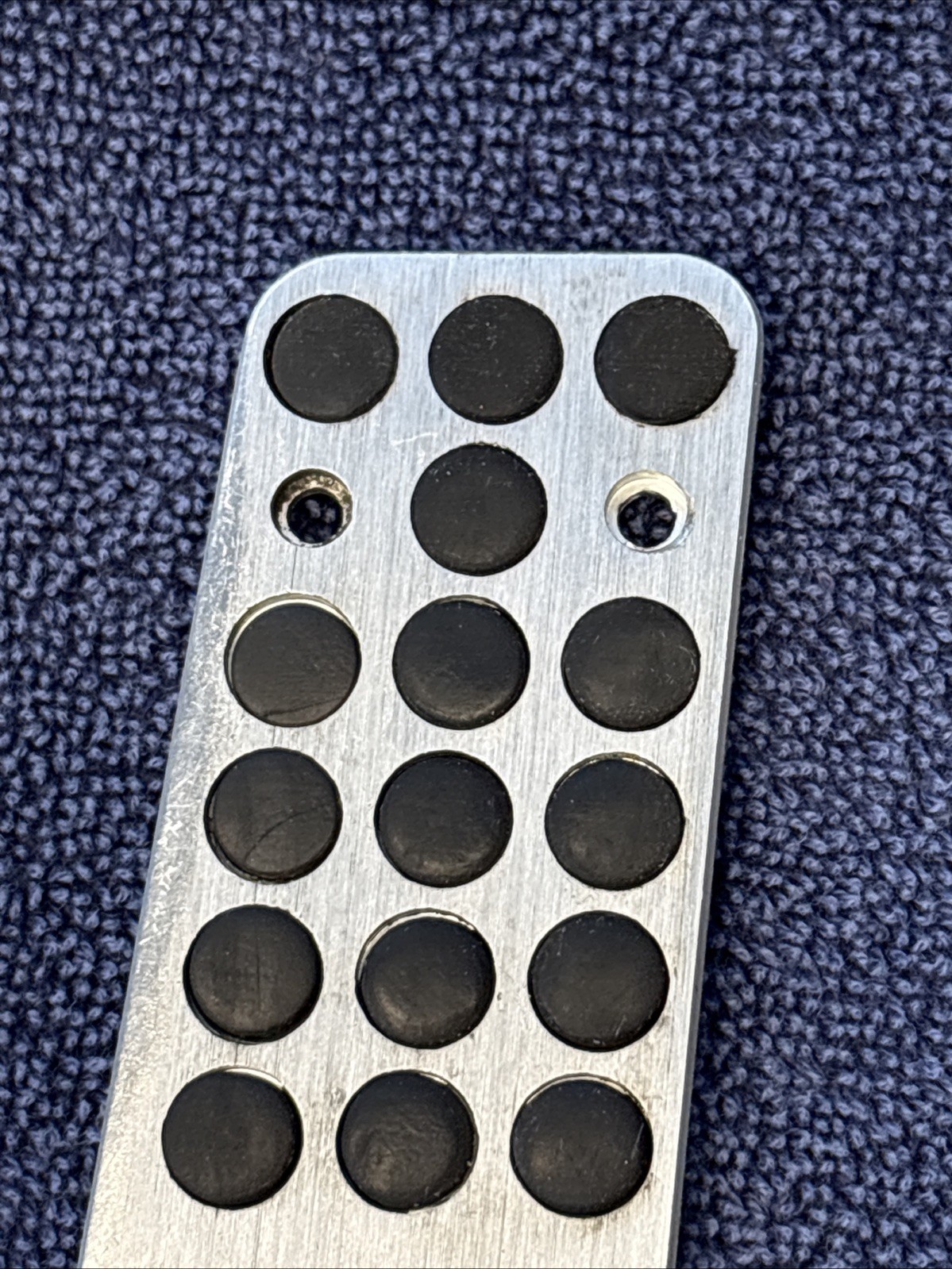 2008 Smart Fortwo Convertible Brabus Pedal Inlay Used Set ( NO SCREWS )
