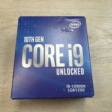 Intel Core i9-10900K Processor (3.7 GHz, 10 Cores, FCLGA1200) FACTORY SEALED BOX