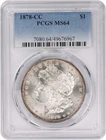 1878-CC Morgan Silver Dollar MS64 PCGS