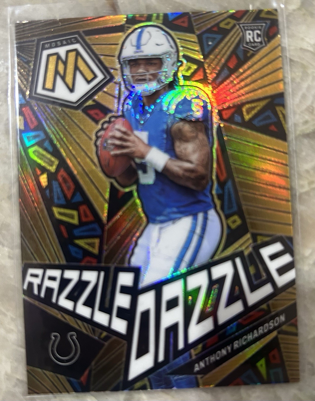 2023 Panini Mosaic - Razzle Dazzle Anthony Richardson #RD17