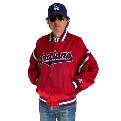 Size Large. 90s Vintage New Indians Starter jacket