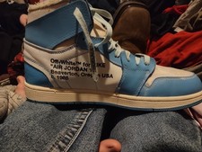 AIR JORDAN 1 OFF WHITE UNC SZ 11