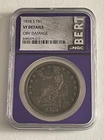1878 S Trade Silver Dollar $1 NGC VF Details OBV Damage