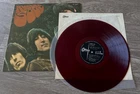 The Beatles Rubber Soul OP7450 Original 1966  Japan Red Vinyl LP w/lyric Insert