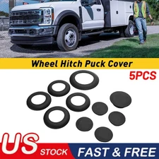 11 thru 23 Super Duty For Ford 5th Wheel Hitch Puck Cover Plug Trim Ring Kit USA