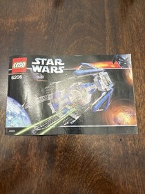 LEGO Star Wars: TIE Interceptor (6206)- 100% Complete w/ Mini & Manual