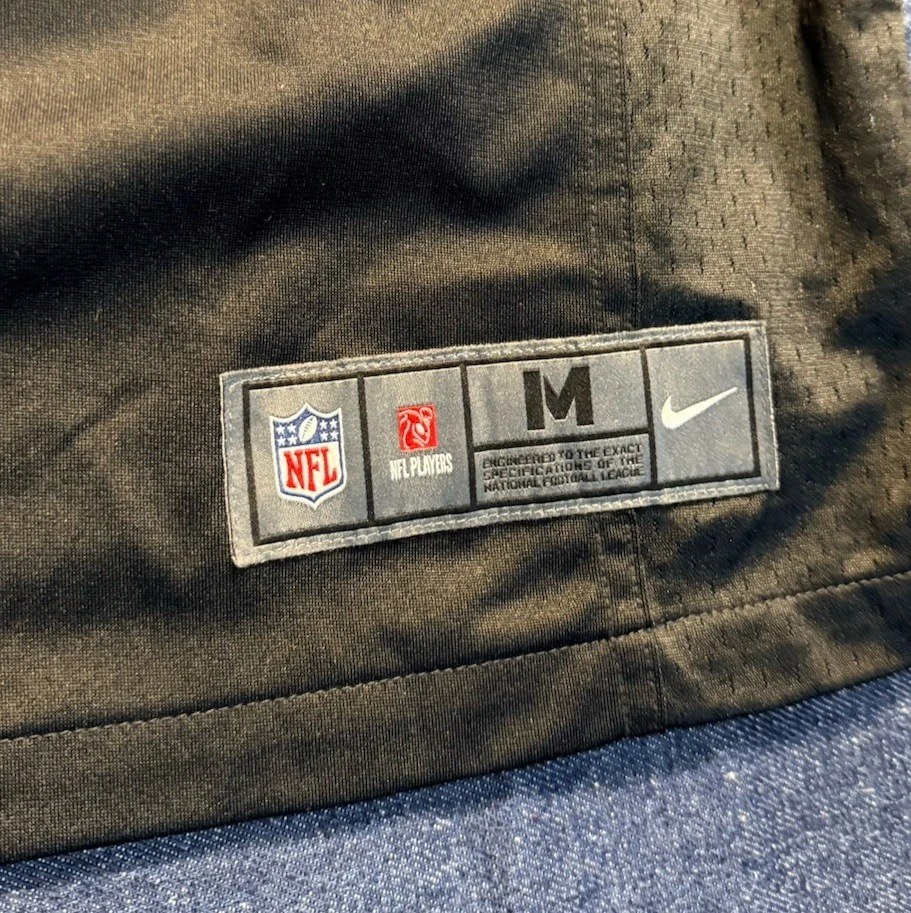 Marshawn Lynch #24 Oakland Raiders NFL On Field NIKE Black Home Jersey Medium - Image 3 of 4