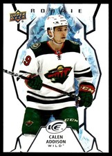 2021-22 Upper Deck Ice Calen Addison Rookie Minnesota Wild #137