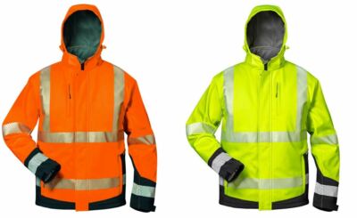 ELYSEE Warnschutz-Softshelljacke Melvin Lukas 2in1 wasser&winddicht atmungsaktiv