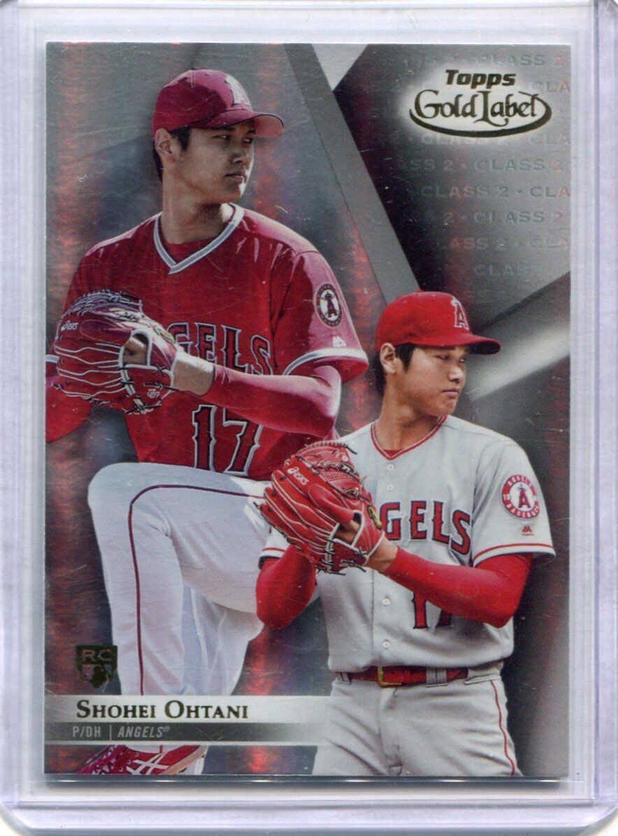 楽天市場 PSA10 topps 2018 gold label 大谷翔平 ♯17