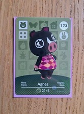 Animal Crossing Amiibo Card Agnes 172