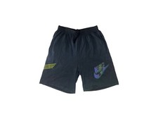 vintage nike grey tag cotton shorts mens size large 90s made in USA
