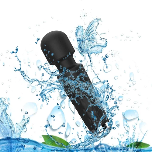 Masajeador de mano varita vibratoria 20 velocidades mágico motor de terapia de cuerpo completo - Imagen 14 de 16