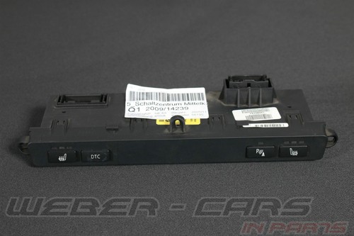 6988878 Switch Centre Switch Heated Seats Shz Dtc Pdc OEM BMW 6er E63 Coupe - Picture 2 of 4