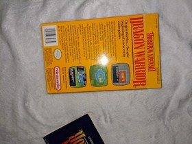 Dragon Warrior (Nintendo NES, 1989) rare star varient CIB
