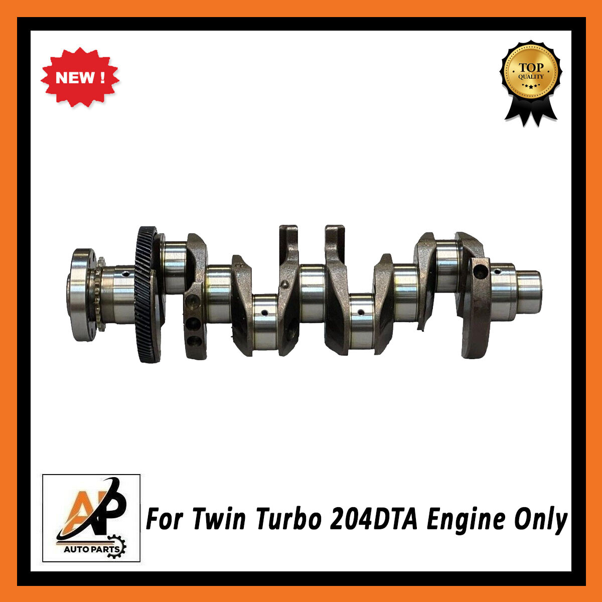 For LAND ROVER JAGUAR XE XF 2.0 Engine 204DTA NITRATE Crankshaft