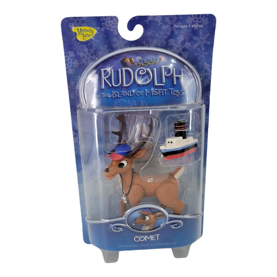 Juego de 4 figuras de acción Playing Mantis Rudolph and The Island of Misfit Toys Foto 2 de 4