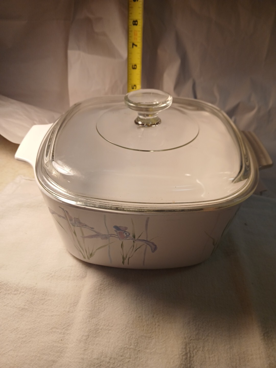 Corning Ware Shadow Iris A-3-B 3L (3 Quart) W/Lid Discontinued Pattern Vintage 