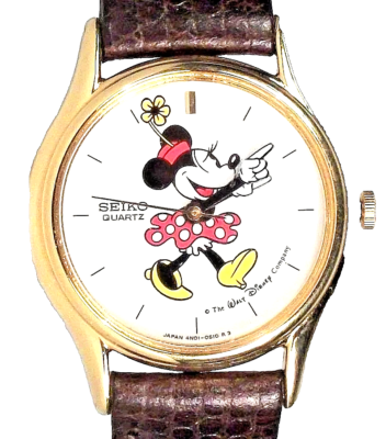 Disney Seiko Womens Minnie Mouse Watch! Rare!! Brand-New! | eBay display picture 3