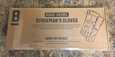 Burch Barrel 56232-3 Stockman's Leather Grilling Gloves