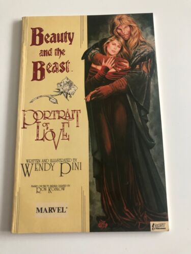 Marvel comics gift, Beauty and the Beast comic, Portrait of Love by Wendy Pini - Zdjęcie 1 z 4
