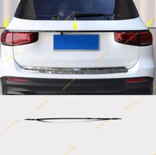 For Benz GLB-Class 2020-2024 Black Titanium Rear Tailgate Trunk Lid Cover Trim