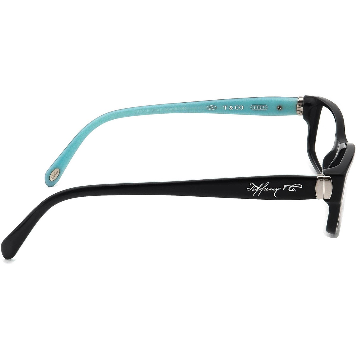 Tiffany & Co. Eyeglasses TF 2115 8001 Black/Blue Rectangular