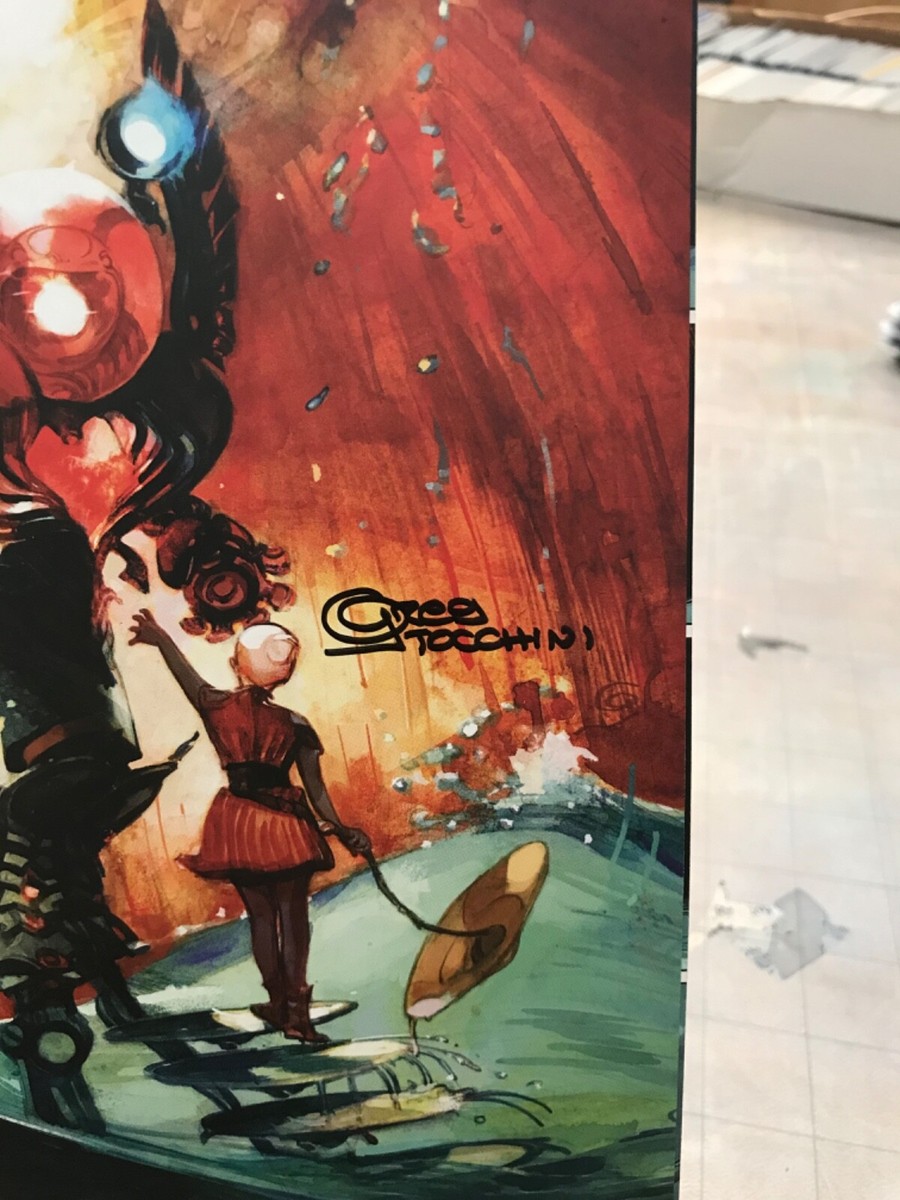 LOW #1 (IMAGE COMICS 2014) RICK REMENDER+TOCCHINI SIGNED