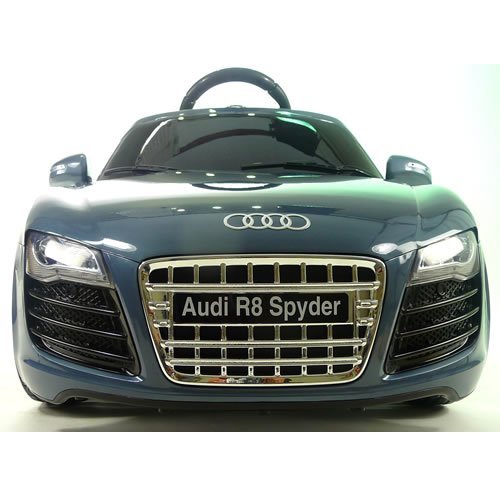 New Audi R8 Spyder 6V Kids Electric Ride On Sports Car Blue With Accelerator 3+ - Picture 2 of 3