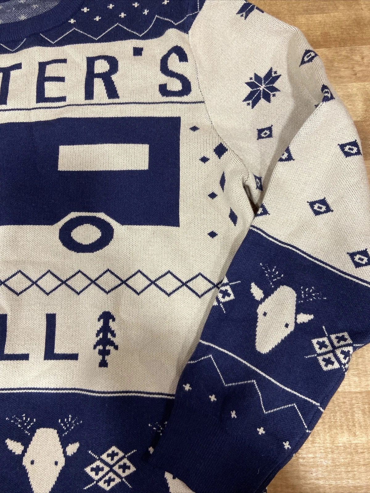 Shitters Full National Lampoons Christmas Ugly Sweater