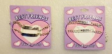 Kids  Teens Best Friends/Best Buds Double Bracelet Set-New
