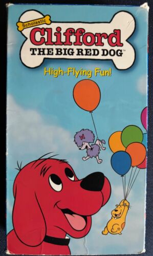 8 Clifford the Big Red Dog VHS LOT KING CLIFFORD/TEAM CLIFFORD/HIGH FLYING FUN + - Picture 5 of 15