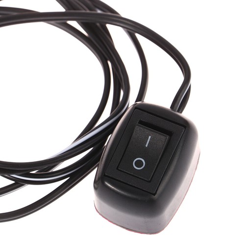 DC 12V Universal Car Switch Paste Type Toggle Switch With Cable 60cm - Picture 5 of 9