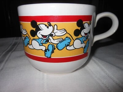 Grande tasse à déjeuner en céramique Disney " Mickey Mouse " KILNKRAFT england - Photo 1/4