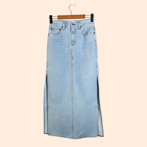 AGOLDE Astrid Slice Maxi Skirt