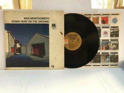 Wes Montgomery DOWN HERE ON THE GROUND 1968 A&M CTI Gatefold VG/VG+ Hard Bop