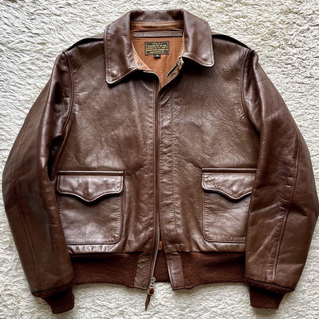 Old Real McCoys A-2 Flight Jacket Real Name Reproduction Old Real McCoys A-2 Flight Jacket Real Name Reproduction