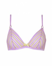 Agent Provocateur PETTRA Bra 36B NWT Lilac & Lime Orig. $215 RARE SIZE! [C2]