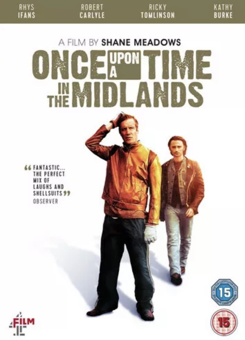 Once Upon a Time in the Midlands DVD (2020) Robert Carlyle, Meadows (DIR) cert