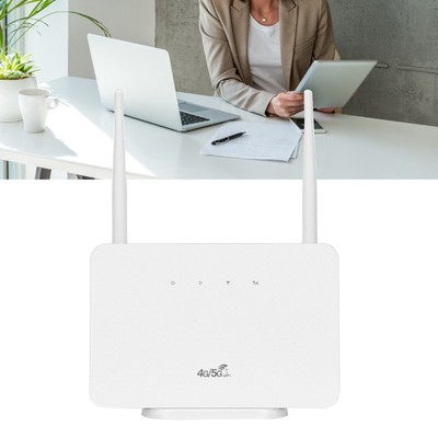 New EU Plug Wireless Router 4G CPE WiFi Mobile Network Hotspot With LAN/WAN Port