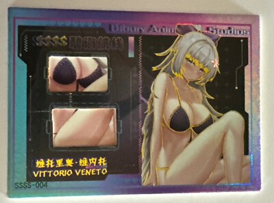 VITTORIO VENETO SSSS Azur Lane Crosswave Goddess Story Anime Collectible Card