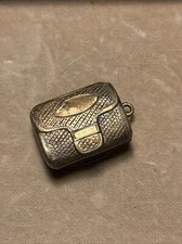 Vintage Sterling Vinaigrette Box